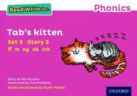 Cover image for Read Write Inc. Phonics: Pink Set 3 Storybook 5 Tab's Kitten