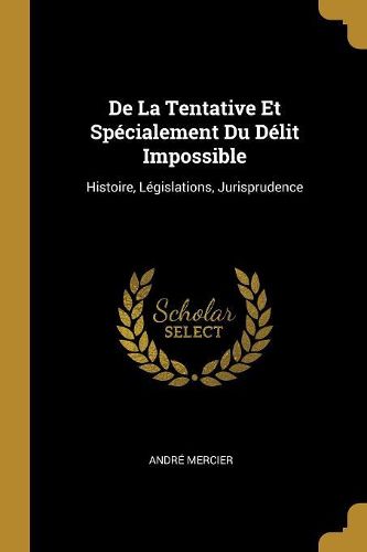 Cover image for De La Tentative Et Specialement Du Delit Impossible