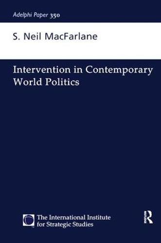 Cover image for Intervention in Contemporary World Politics