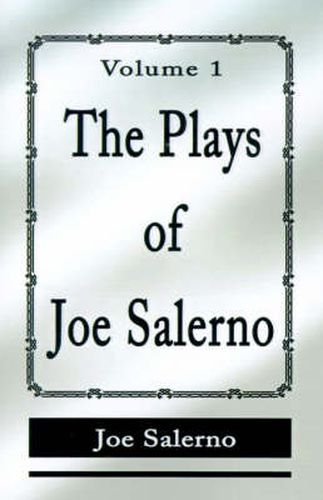 Cover image for The Plays of Joe Salerno: Volume 1