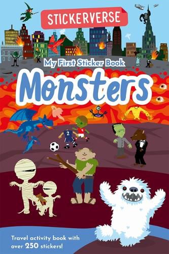 Cover image for Stickerverse: My First Sticker Book Monsters