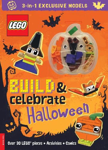 LEGO (R) Books: Build & Celebrate Halloween (includes over 30 pieces)