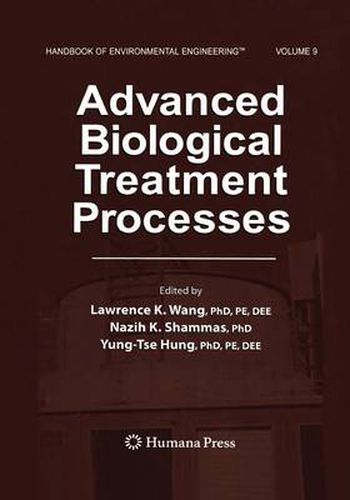 Cover image for Advanced Biological Treatment Processes: Volume 9