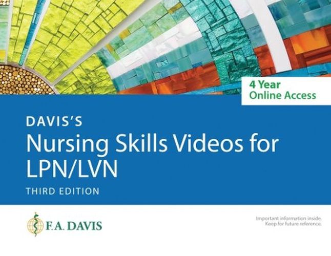 Cover image for Davis's Nursing Skills Videos for LPN/LVN