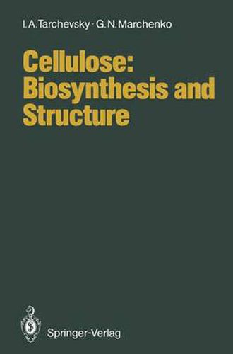 Cover image for Cellulose: Biosynthesis and Structure