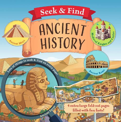 Cover image for Fold-Out Seek & Find - Ancient Histories