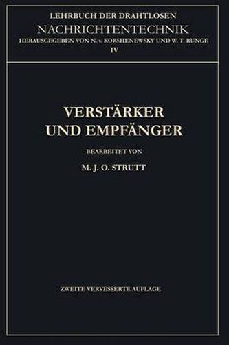 Cover image for Verstarker Und Empfanger