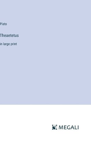 Cover image for Theaetetus