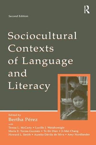 Cover image for Sociocultural Contexts of Language and Literacy