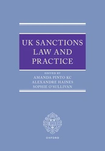 Cover image for UK Sanctions Law and Practice
