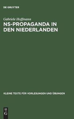 Cover image for NS-Propaganda in den Niederlanden