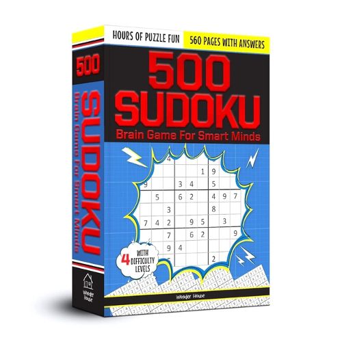 Cover image for 500 Sudoku Brain Game for Smart Minds