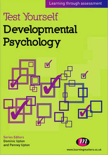 Cover image for Test Yourself: Developmental Psychology: Learning Through Assessment