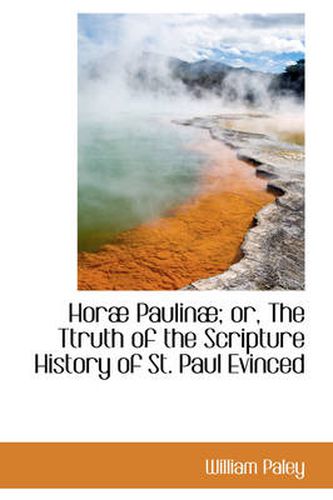 Cover image for Horae Paulinae