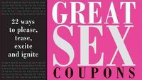 Cover image for Great Sex Coupons