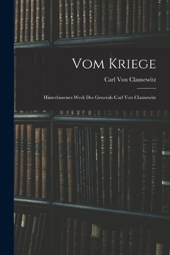 Cover image for Vom Kriege