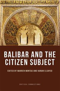 Cover image for Balibar and the Citizen Subject