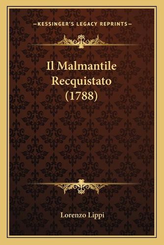 Cover image for Il Malmantile Recquistato (1788)