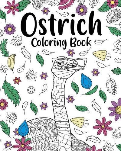 Cover image for Ostrich Mandala Coloring Book