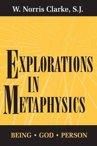 Cover image for Explorations in Metaphysics: Being-God-Person