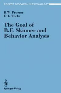 Cover image for The Goal of B. F. Skinner and Behavior Analysis