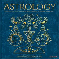 Cover image for Astrology 2025 12 X 12 Wall Calendar