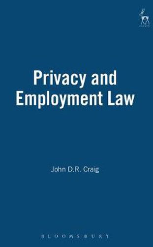 Cover image for Privacy and Employment Law