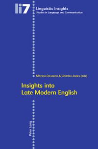 Cover image for Insights into Late Modern English