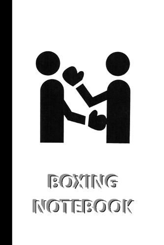 Cover image for BOXING NOTEBOOK [ruled Notebook/Journal/Diary to write in, 60 sheets, Medium Size (A5) 6x9 inches]