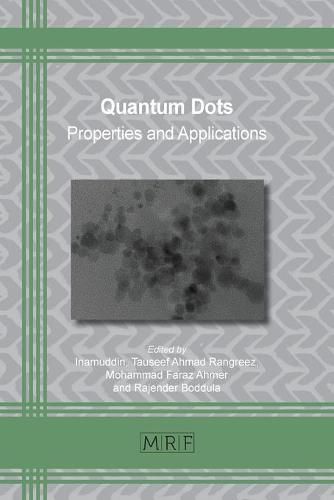 Cover image for Quantum Dots: Properties and Applications