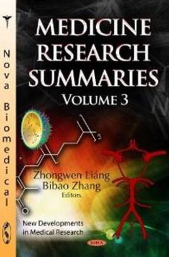 Cover image for Medicine Research Summaries: Volume 3