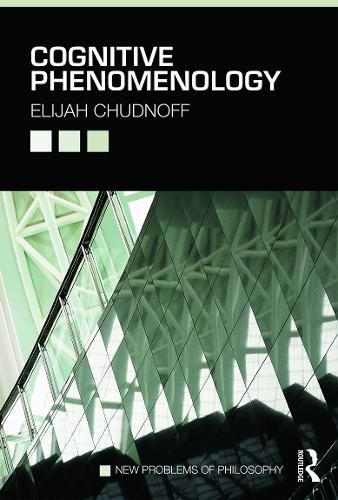 Cover image for Cognitive Phenomenology