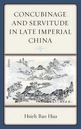 Cover image for Concubinage and Servitude in Late Imperial China