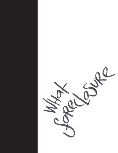 Cover image for Madding Mission "What Foreclosure" Jotter Book