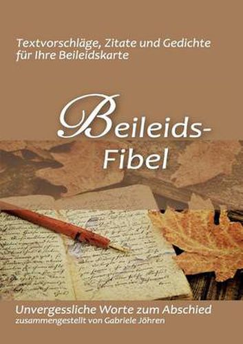 Cover image for Beileidsfibel
