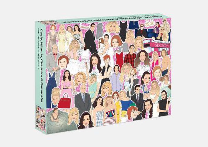 Carrie Miranda Charlotte And Samantha 500 Piece Jigsaw Puzzle