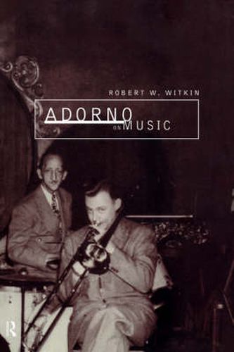 Cover image for Adorno On Music