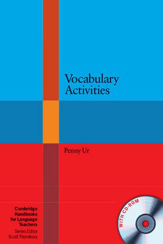 Cover image for Vocabulary Activities with CD-ROM