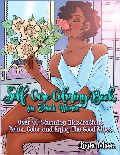 Cover image for Self-Care Coloring Book for Black Women