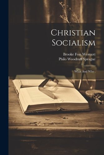 Cover image for Christian Socialism