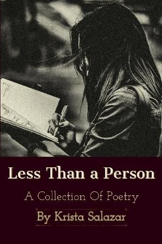 Cover image for Less Than a Person