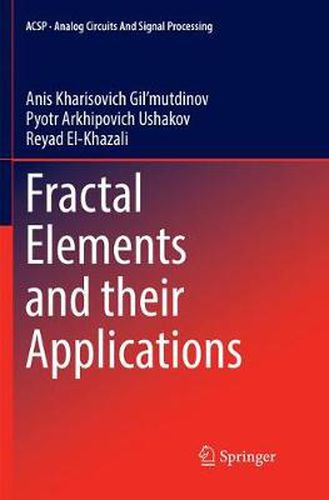 Cover image for Fractal Elements and their Applications