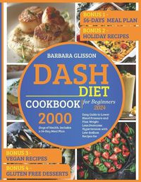 Cover image for Dash Diet Cookbook for Beginners 2024