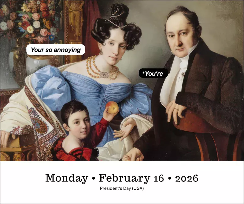 Punk History 2026 Day-to-Day Calendar