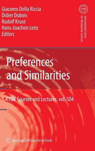 Cover image for Preferences and Similarities