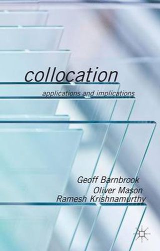 Cover image for Collocation: Applications and Implications