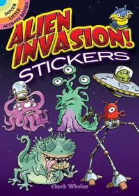 Cover image for Alien Invasion! Stickers