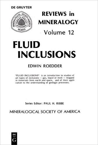 Cover image for Fluid inclusions