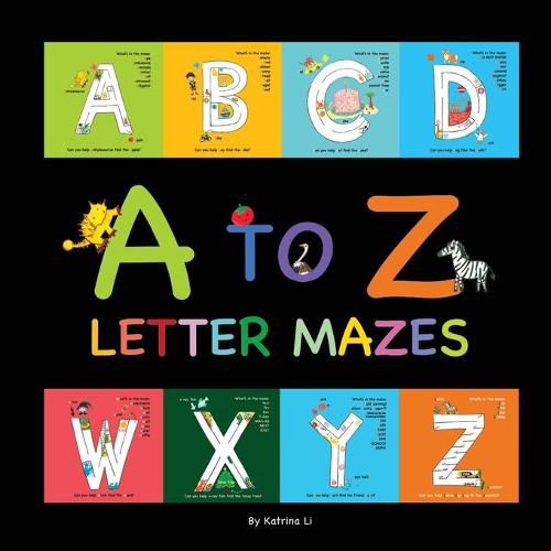 Cover image for A to Z letter mazes