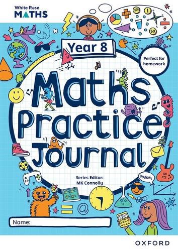 Cover image for White Rose Maths Practice Journals Year 8 Workbook: Single Copy